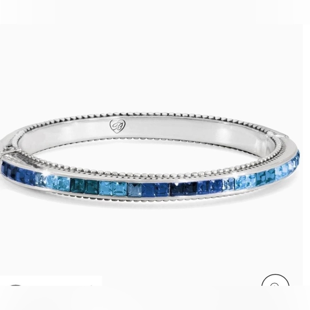 Brighton blue spectrum hinged bracelet